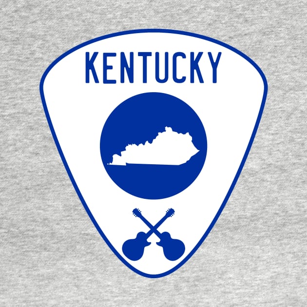 Kentucky Guitar Pick by fearcity